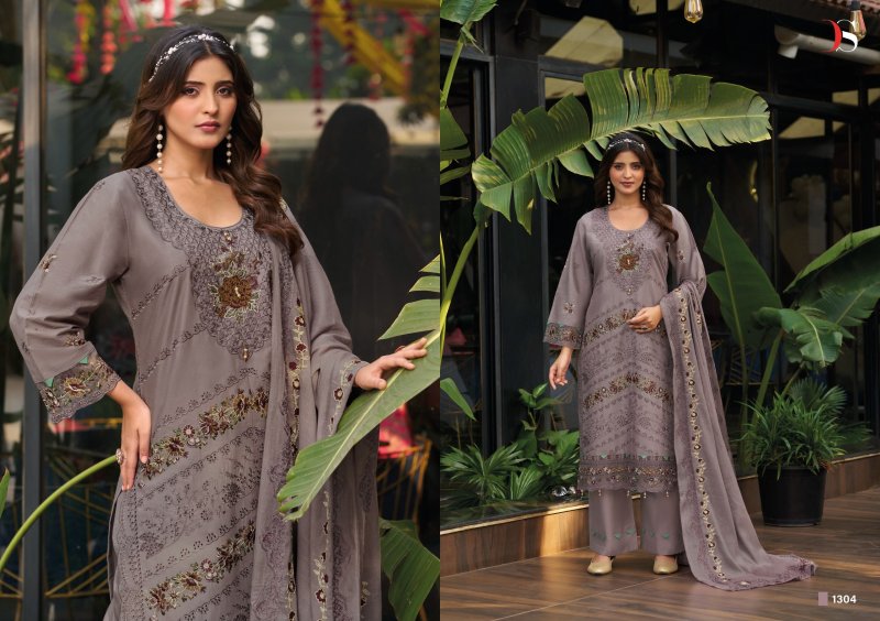 Elaf Pashmina Vol 3 By Deepsy Pure Cotton Salwar Suits